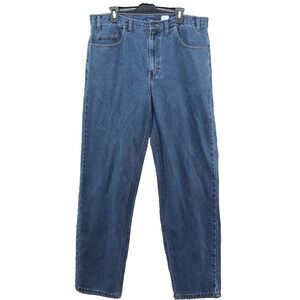 Vintage Berne Straight Leg Regular Fit Denim Jeans Size 38/33 (38/32) Men Cowboy